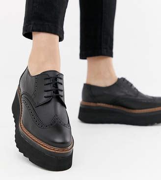 women's flatform brogues uk.